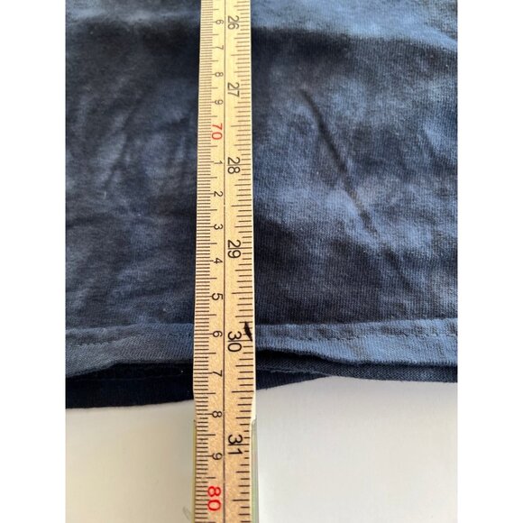 The Mountain Skeleton Play Dead playing Guitar Blue/black Tie Dye Goth Sz Large - Picture 8 of 8